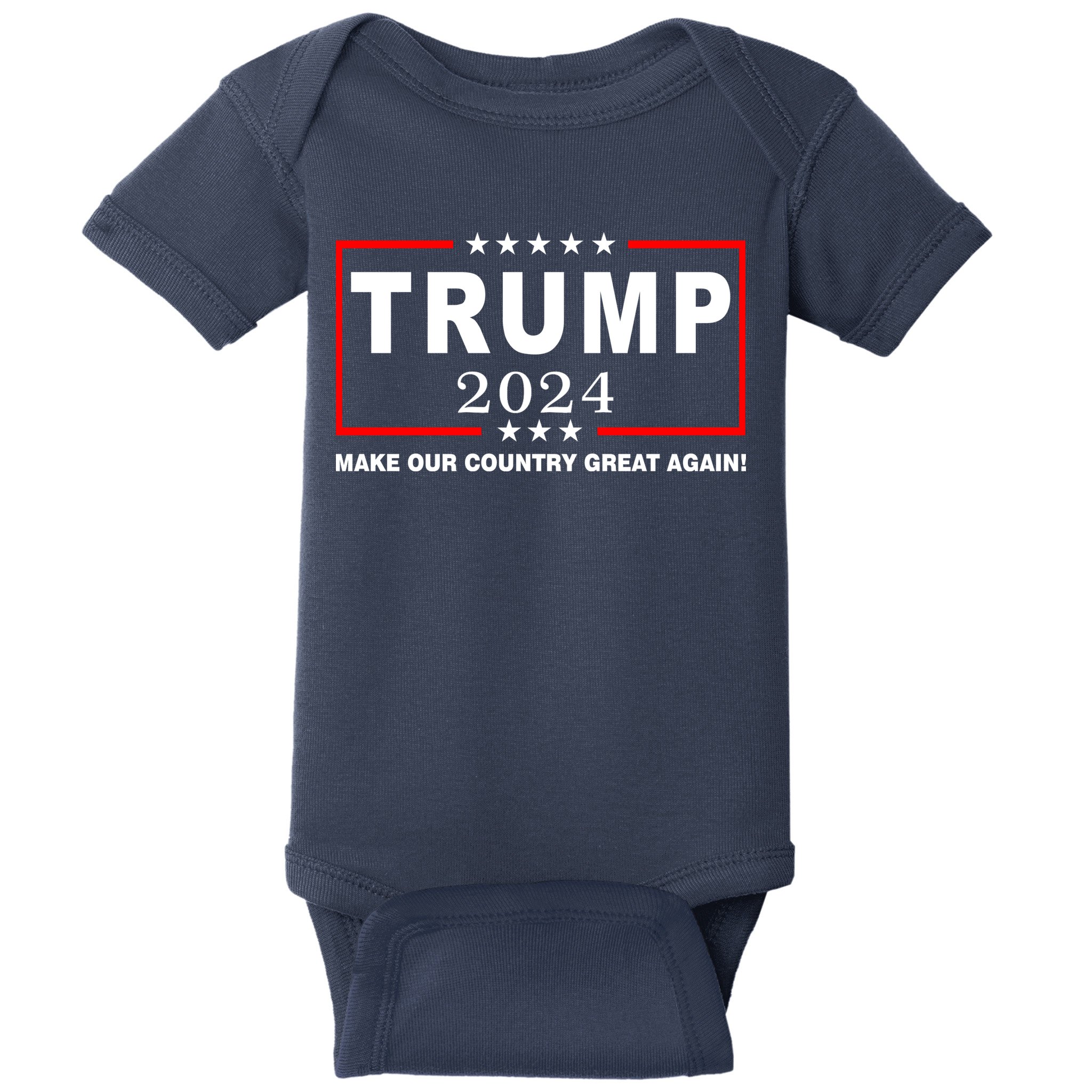 Trump 2024 Make Our Country Great Again Baby Bodysuit