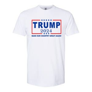 Trump 2024 Make Our Country Great Again Softstyle CVC T-Shirt