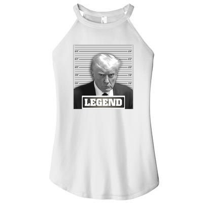 Trump 2024 Mugshot President Legend Women's Perfect Tri Rocker Tank