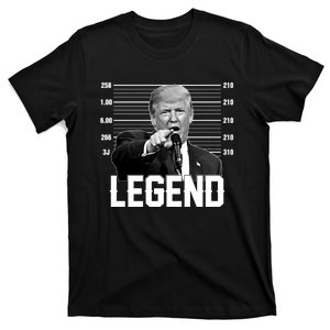 Trump 2024 Mugshot President Legend Vote Election T-Shirt