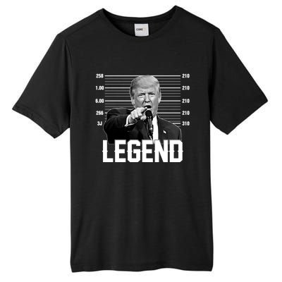 Trump 2024 Mugshot President Legend Vote Election Tall Fusion ChromaSoft Performance T-Shirt