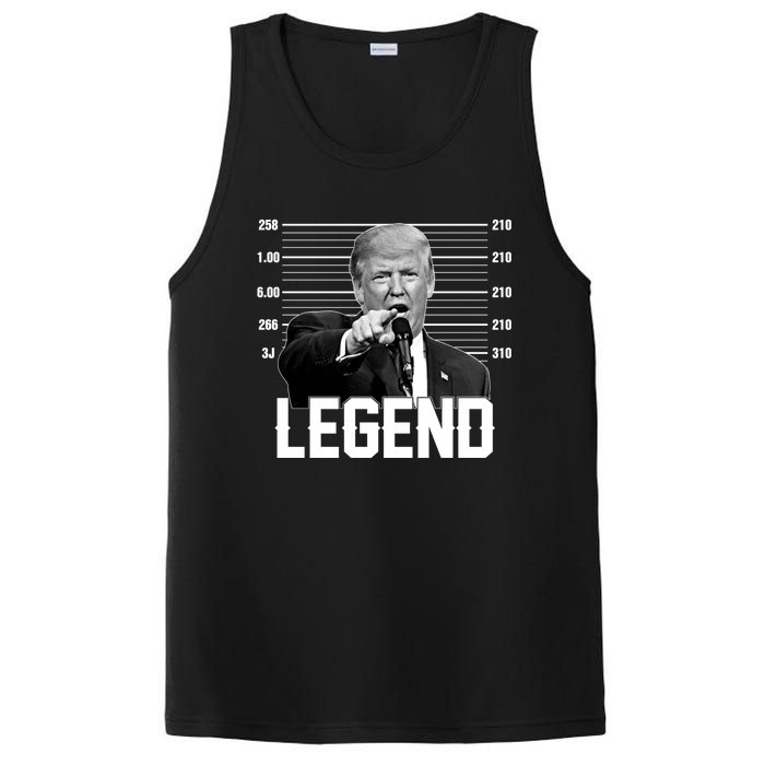 Trump 2024 Mugshot President Legend Vote Election PosiCharge Competitor Tank