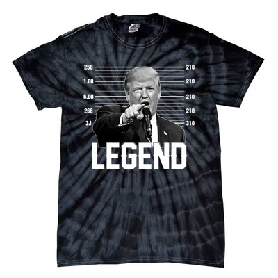 Trump 2024 Mugshot President Legend Vote Election Tie-Dye T-Shirt