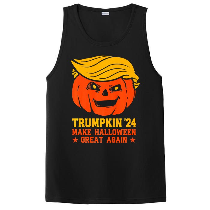 Trumpkin 24 Make Halloween Great Again Funny Trump 2024 Design PosiCharge Competitor Tank