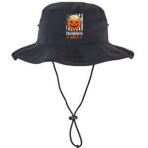 Trumpkin 2024 Make Halloween Great Again American Flag Design Legacy Cool Fit Booney Bucket Hat