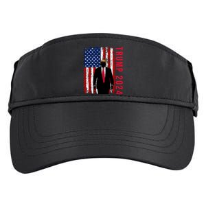 Trump 2024 Merchandise Tees Adult Drive Performance Visor