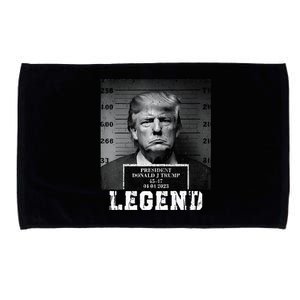 Trump 2024 Mugshot President Legend Microfiber Hand Towel