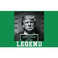 Trump 2024 Mugshot President Legend Bumper Sticker