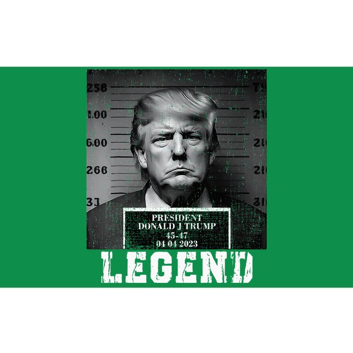 Trump 2024 Mugshot President Legend Bumper Sticker