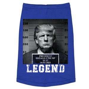 Trump 2024 Mugshot President Legend Doggie Tank