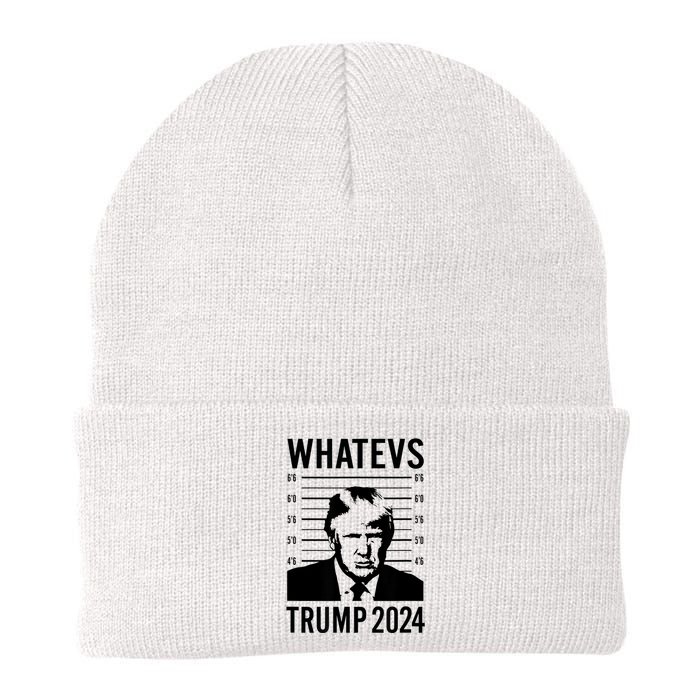 Trump Mugshot 2024 President Legend Trump never surrender Knit Cap Winter Beanie