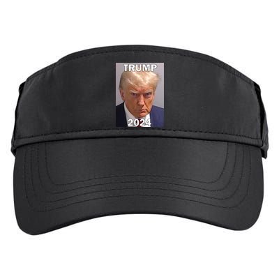 Trump 2024 Mugshot Adult Drive Performance Visor
