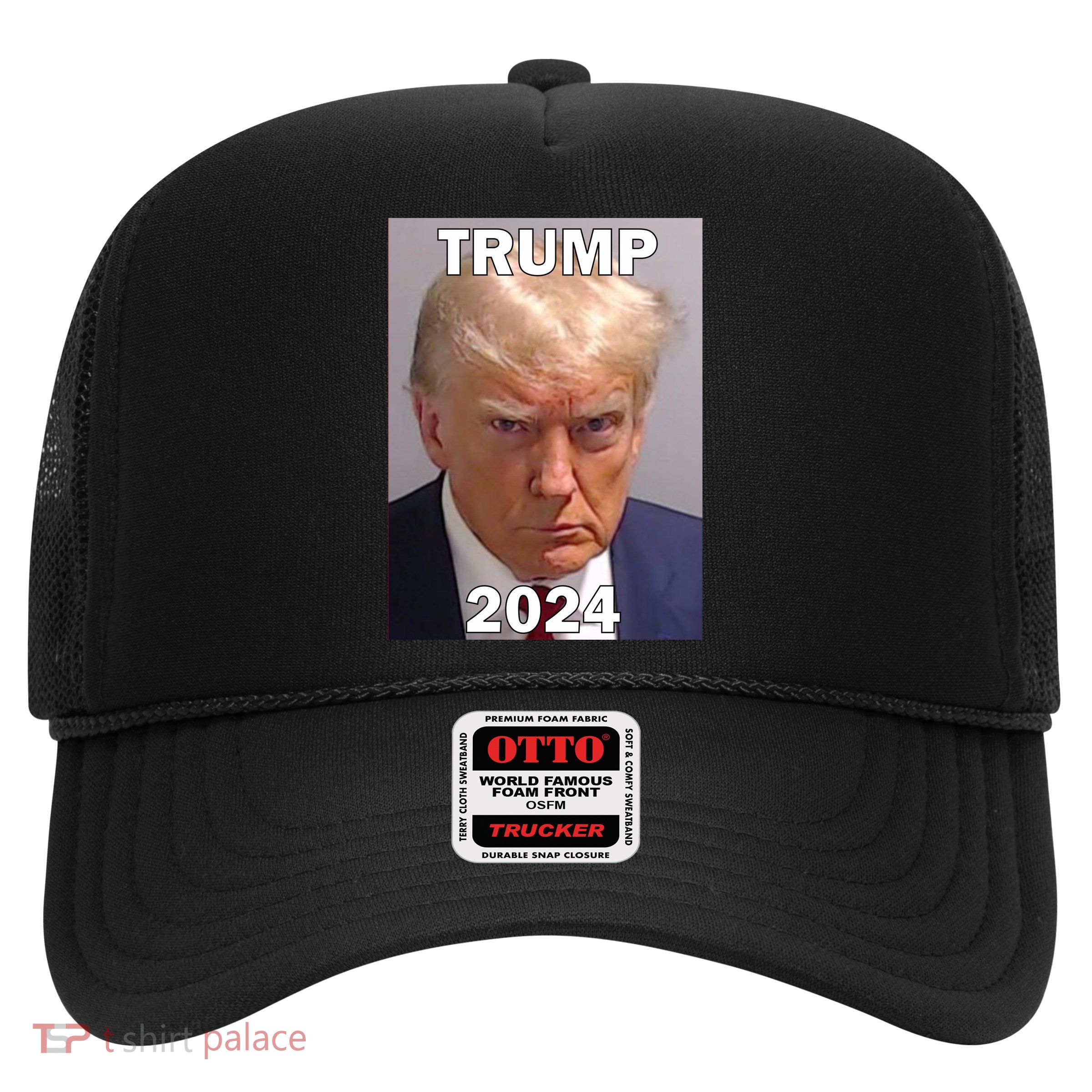 Trump 2024 Mugshot Trucker Hat