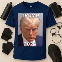 Trump 2024 Mugshot Cooling Performance Crew T-Shirt