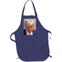 Trump 2024 Mugshot Full-Length Apron With Pockets