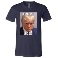 Trump 2024 Mugshot V-Neck T-Shirt