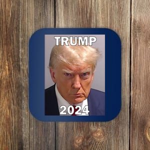 Trump 2024 Mugshot Coaster