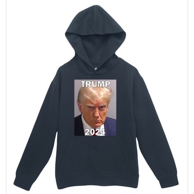 Trump 2024 Mugshot Urban Pullover Hoodie