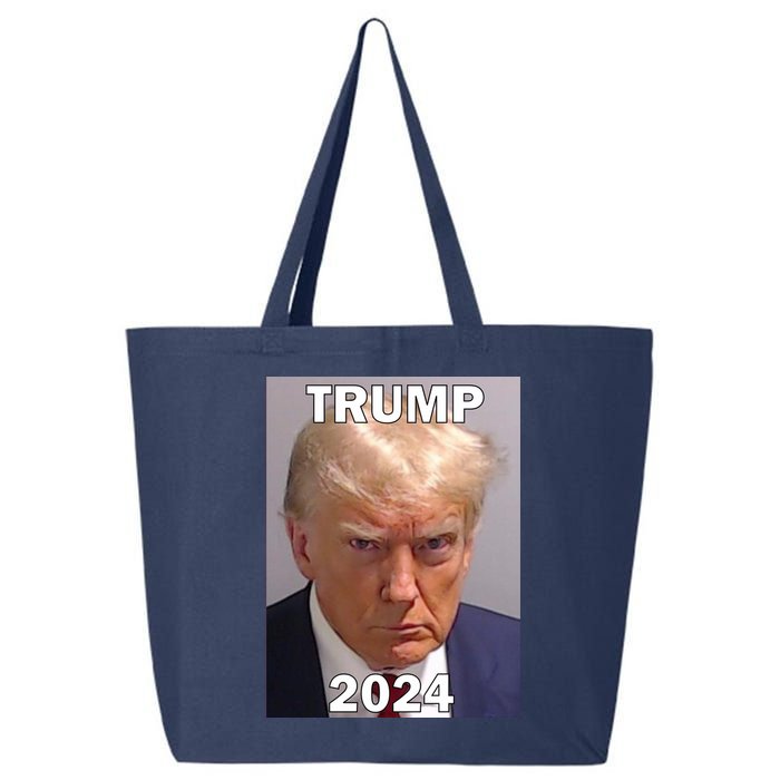 Trump 2024 Mugshot 25L Jumbo Tote