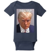 Trump 2024 Mugshot Baby Bodysuit
