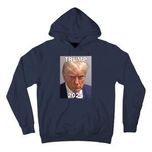 Trump 2024 Mugshot Tall Hoodie