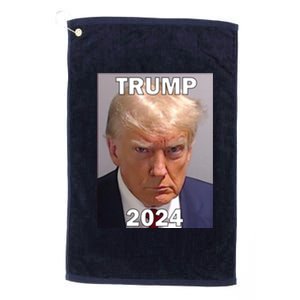 Trump 2024 Mugshot Platinum Collection Golf Towel