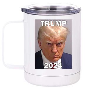 Trump 2024 Mugshot 12 oz Stainless Steel Tumbler Cup