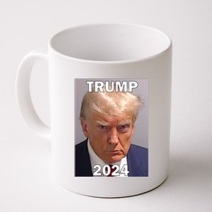 Trump 2024 Mugshot Coffee Mug