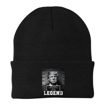 Trump 2024 Mugshot President Legend Beanie