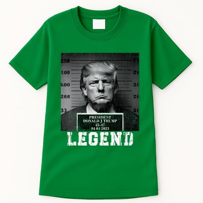 Trump 2024 Mugshot President Legend Tall T-Shirt