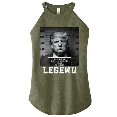 Trump 2024 Mugshot President Legend Women’s Perfect Tri Rocker Tank