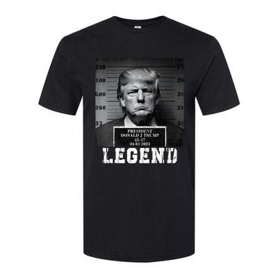 Trump 2024 Mugshot President Legend Softstyle® CVC T-Shirt