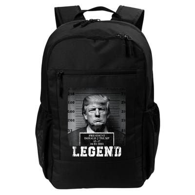 Trump 2024 Mugshot President Legend Backpack