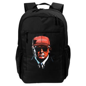 Trump 2024 Mugshot President Legend Daily Commute Backpack