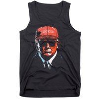 Trump 2024 Mugshot President Legend Tank Top