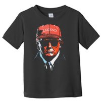 Trump 2024 Mugshot President Legend Toddler T-Shirt