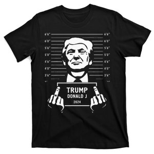 Trump 2024 Mugshot Style Poster T-Shirt