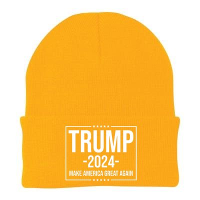 Trump 2024 Make America Great Again Knit Cap Winter Beanie