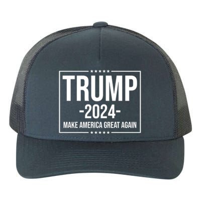 Trump 2024 Make America Great Again Yupoong Adult 5-Panel Trucker Hat