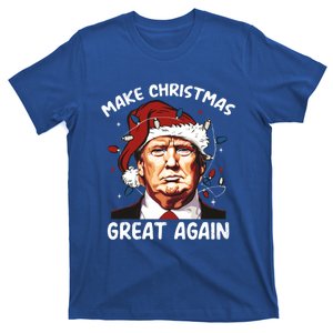 Trump 2025 Make Christmas Great Again American Flag Gift T-Shirt