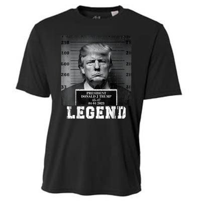 Trump 2024 Mugshot President Legend Cooling Performance Crew T-Shirt