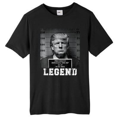 Trump 2024 Mugshot President Legend Tall Fusion ChromaSoft Performance T-Shirt