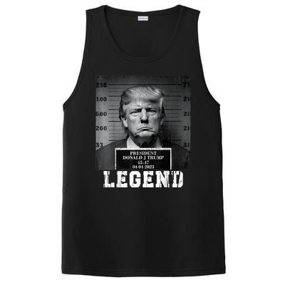 Trump 2024 Mugshot President Legend PosiCharge Competitor Tank