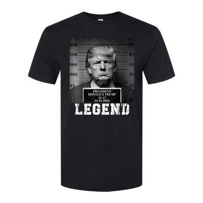 Trump 2024 Mugshot President Legend Softstyle CVC T-Shirt