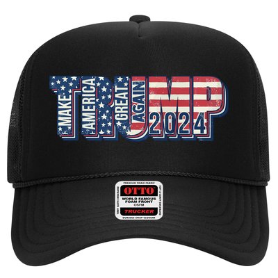 Trump 2024 Make America Great Again Trucker Hat