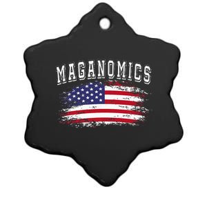 Trump 2024 Maganomics President Legend Ceramic Star Ornament