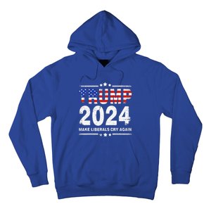 Trump 2024 Make Liberals Cry Again Hoodie