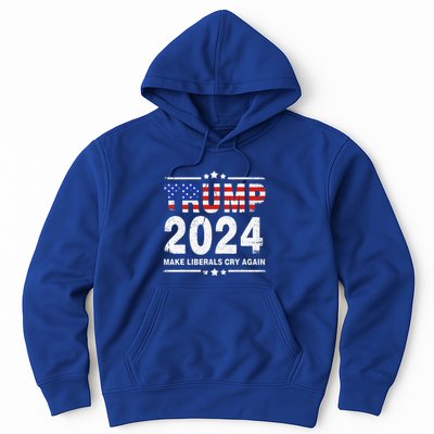 Trump 2024 Make Liberals Cry Again Hoodie