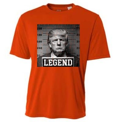 Trump 2024 Mugshot President Legend Cooling Performance Crew T-Shirt