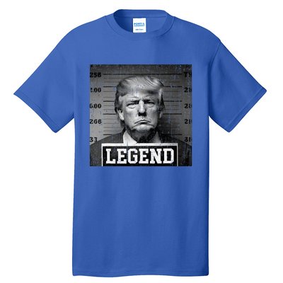 Trump 2024 Mugshot President Legend Tall T-Shirt